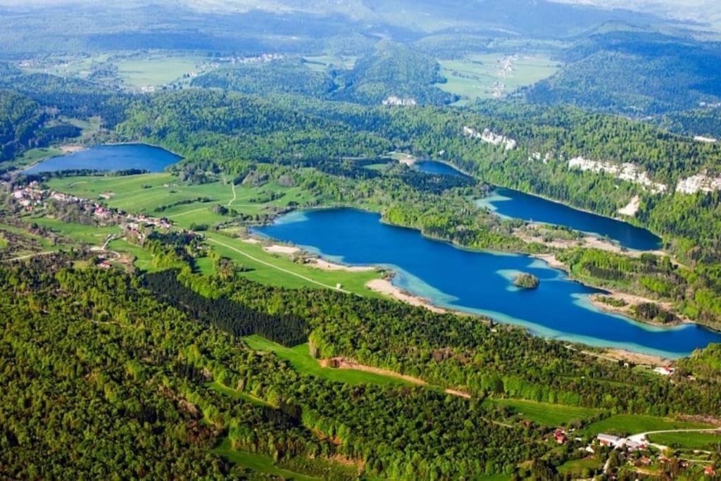 Gite Jura Mina Chalet Au Milieu De La Nature Villa Ney Dış mekan fotoğraf